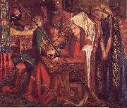 Dante Gabriel Rossetti The Tune of Seven Towers oil